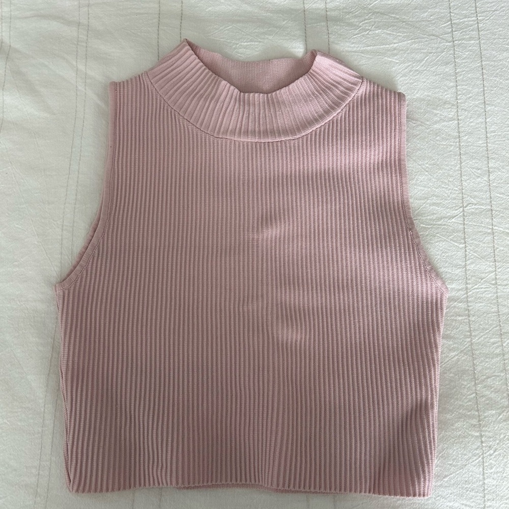 Glassons Blush Ribbed Tank Top